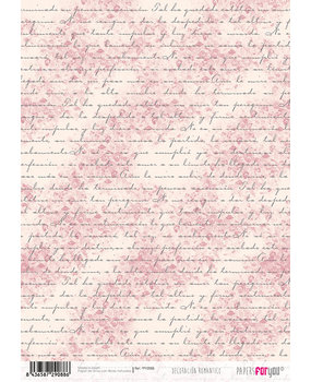 Papers For You Decoracion Romantico A4 Rice Paper (6 pcs) (PFY-2088) (DISCONTINUED)