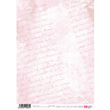 Papers For You Romantic Pastel Pink A4 Rice Paper (6 pcs) (PFY-2085) (DISCONTINUED)