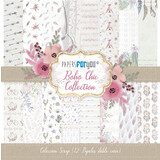 Papers For You Boho Chic Scrap Paper Pack (12pcs) (PFY-1515) (DISCONTINUED)