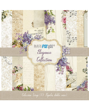 Papers For You Elegance Scrap Paper Pack (10pcs) (PFY-092) (DISCONTINUED)