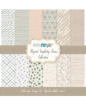 Papers For You Elegant Simplicity Basics Scrap Paper Pack (12pcs) (PFY-3311) (DISCONTINUED) Papers For You Elegant Simplicity Basics Scrap Paper Pack (12pcs) (PFY-3311) (DISCONTINUED)