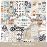 Papers For You It`s a Man`s World Scrap Paper Pack (12pcs) (PFY-2443) (DISCONTINUED)