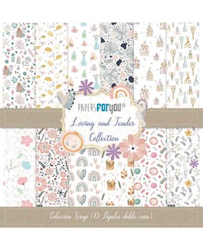 Papers For You Loving and Tender Scrap Paper Pack (10pcs) (PFY-4087) (DISCONTINUED)