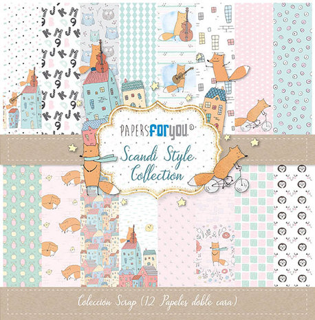 Papers For You Scandi Style Scrap Paper Pack (12pcs) (PFY-1727) (DISCONTINUED) Papers For You Scandi Style Scrap Paper Pack (12pcs) (PFY-1727) (DISCONTINUED)
