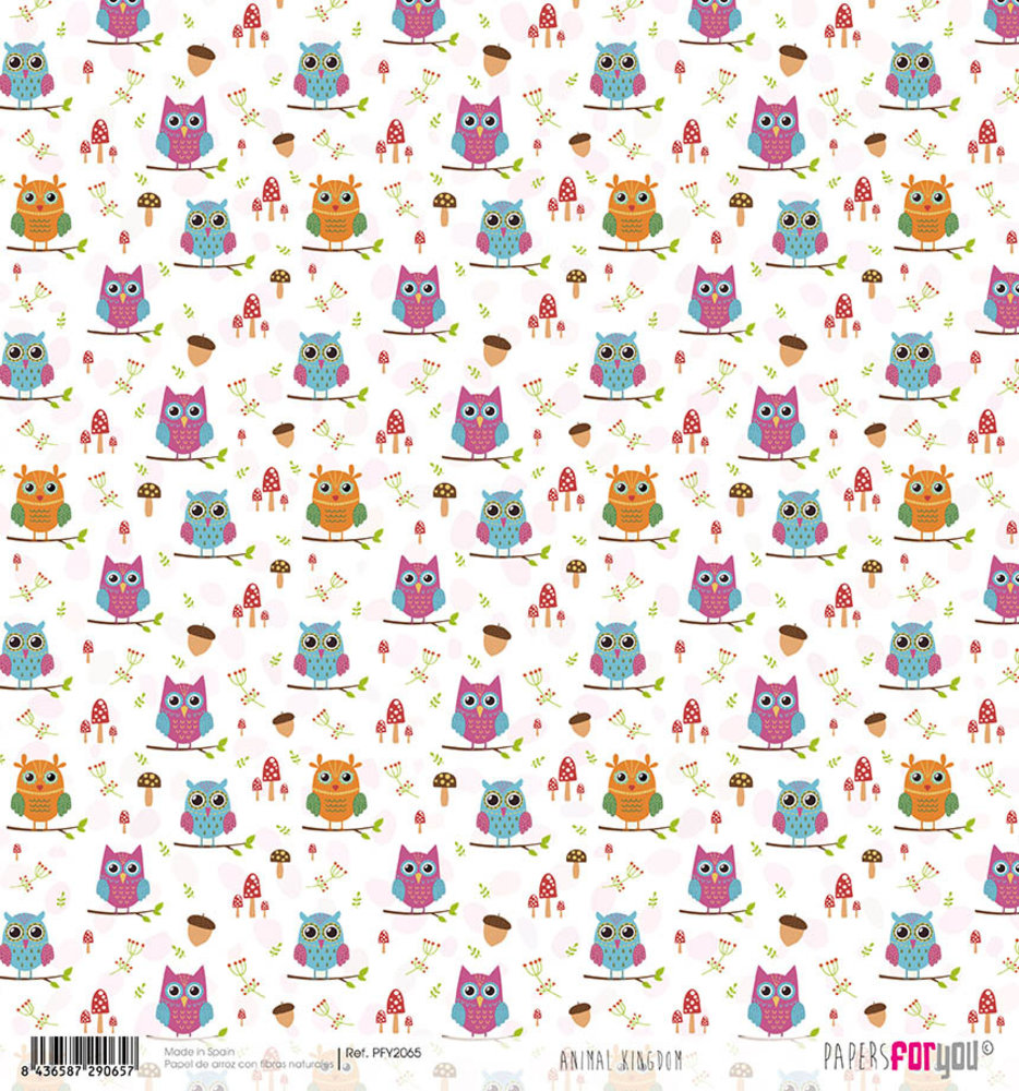 Papers For You Animal Kingdom Rice Paper (6 pcs) (PFY-2065) (DISCONTINUED) Papers For You Animal Kingdom Rice Paper (6 pcs) (PFY-2065) (DISCONTINUED)