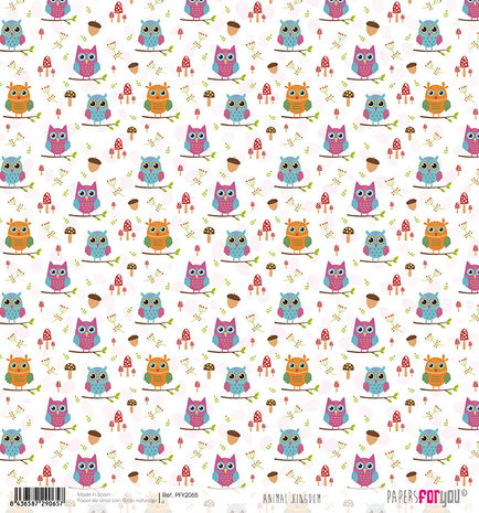 Papers For You Animal Kingdom Rice Paper (6 pcs) (PFY-2065) (DISCONTINUED) Papers For You Animal Kingdom Rice Paper (6 pcs) (PFY-2065) (DISCONTINUED)