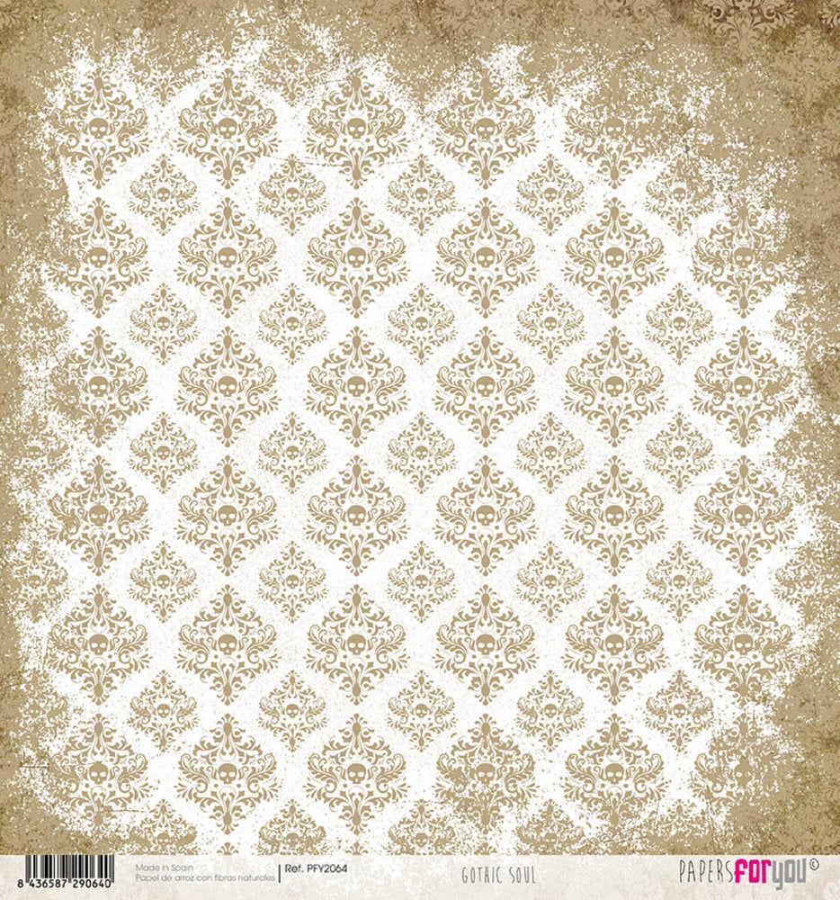 Papers For You Gothic Soul Rice Paper (6 pcs) (PFY-2064) (DISCONTINUED)