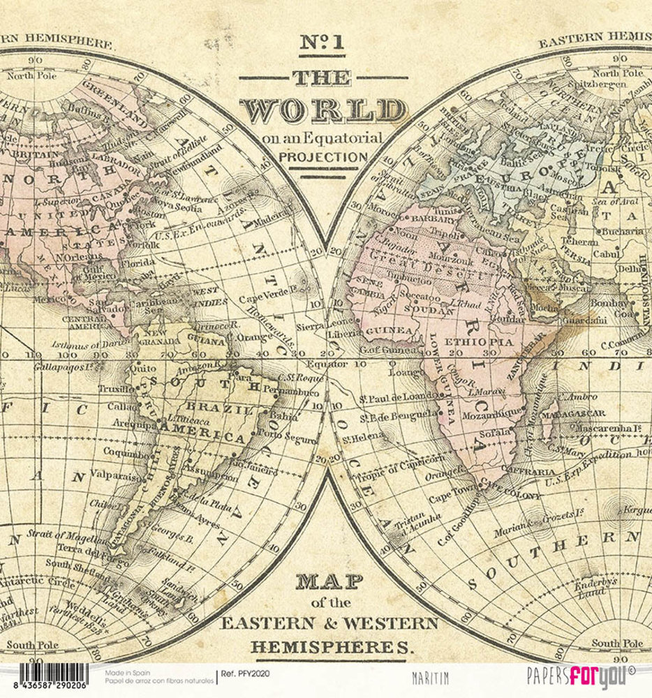 Papers For You Maritim Rice Paper (6 pcs) (PFY-2020) (DISCONTINUED)