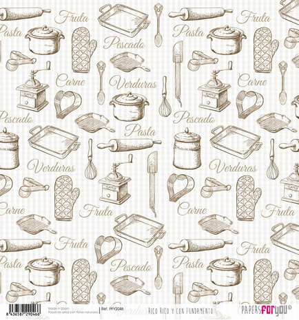 Papers For You Rico Rico Y Con Fundamento Rice Paper (6 pcs) (PFY-2046) (DISCONTINUED) Papers For You Rico Rico Y Con Fundamento Rice Paper (6 pcs) (PFY-2046) (DISCONTINUED)