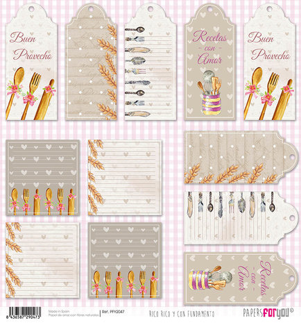 Papers For You Rico Rico Y Con Fundamento Rice Paper (6 pcs) (PFY-2047) (DISCONTINUED) Papers For You Rico Rico Y Con Fundamento Rice Paper (6 pcs) (PFY-2047) (DISCONTINUED)