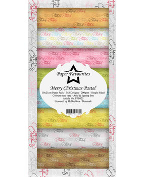 Paper Favourites Merry Christmas Pastel Slim Paper Pack (PFS025) (DISCONTINUED)