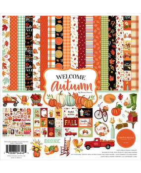 Carta Bella Welcome Autumn 12x12 Inch Collection Kit (CBWA138016) (OUTLET)