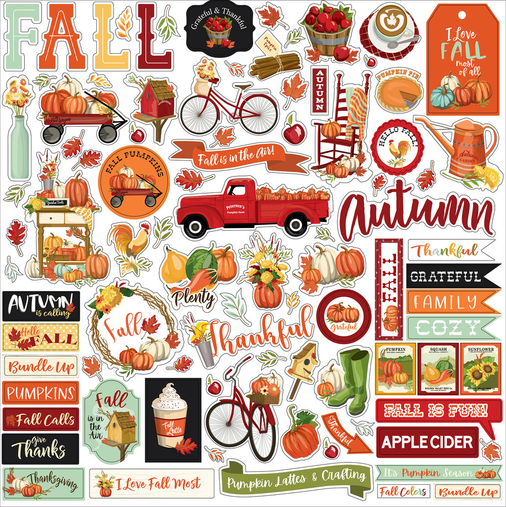 Carta Bella Welcome Autumn 12x12 Inch Collection Kit (CBWA138016) (OUTLET)