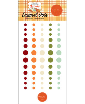 Carta Bella Welcome Autumn Enamel Dots (CBWA138028) (OUTLET)
