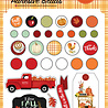 Carta Bella Welcome Autumn Adhesive Brads (CBWA138020) (OUTLET)