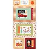 Carta Bella Welcome Autumn Chipboard Frames (CBWA138065) (OUTLET)