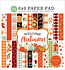 Welcome Autumn 6x6 Inch Paper Pad (CBWA138023) (OUTLET)