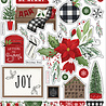 Carta Bella Home For Christmas Puffy Stickers (CBHFC139066) (OUTLET)