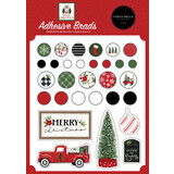 Carta Bella Home For Christmas Adhesive Brads (CBHFC139020) (OUTLET)