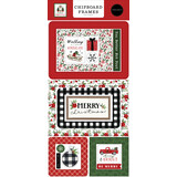 Carta Bella Home For Christmas Chipboard Frames (CBHFC139065) (OUTLET)
