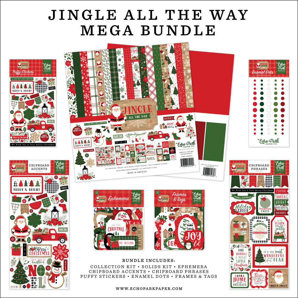 Echo Park Jingle All The Way Mega Bundle (JIN252050) (DISCONTINUED)