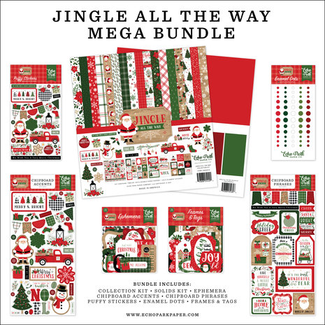 Echo Park Jingle All The Way Mega Bundle (JIN252050) (DISCONTINUED)