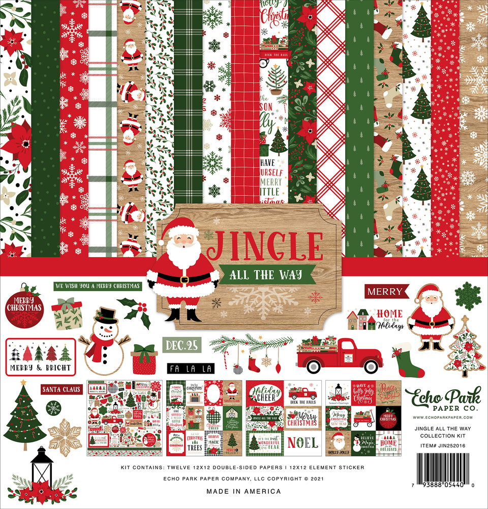 Echo Park Jingle All The Way Mega Bundle (JIN252050) (DISCONTINUED)