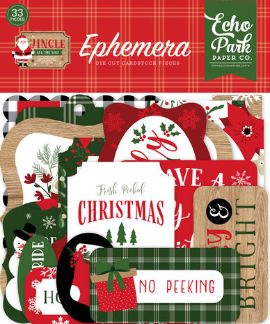 Echo Park Jingle All The Way Ephemera (JIN252024) (DISCONTINUED) Echo Park Jingle All The Way Ephemera (JIN252024) (DISCONTINUED)