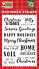 Christmas Wishes Clear Stamps (JIN252044) (OUTLET)