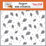 Echo Park Brisk Leaves Stencil (FAL251035) (OUTLET)