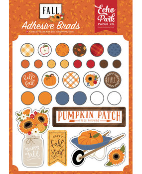 Echo Park Fall Adhesive Brads (FAL251020) (OUTLET)
