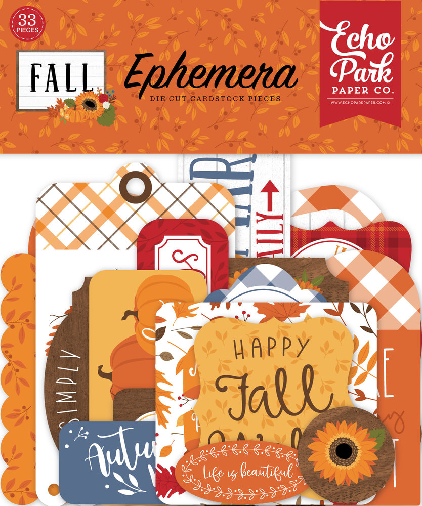 Echo Park Fall Ephemera (FAL251024) (DISCONTINUED)