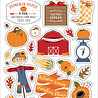 Echo Park Fall Puffy Stickers (FAL251066) (OUTLET)