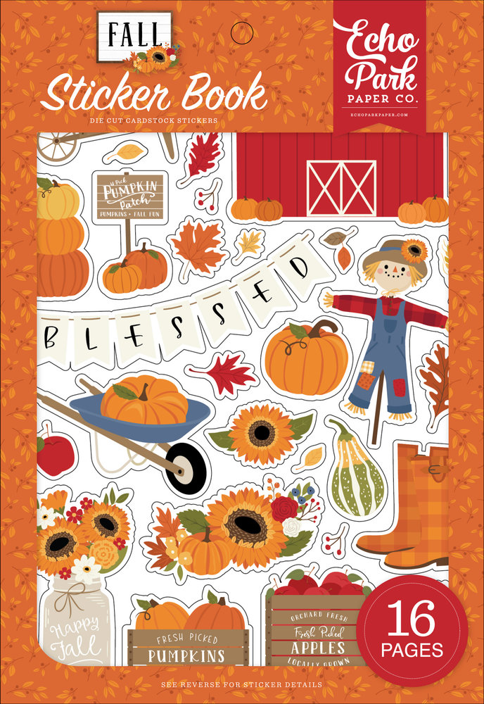 Echo Park Fall Sticker Book (FAL251029) (OUTLET)