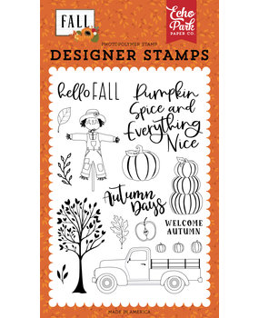 Echo Park Welcome Autumn Clear Stamps (FAL251043) (OUTLET)