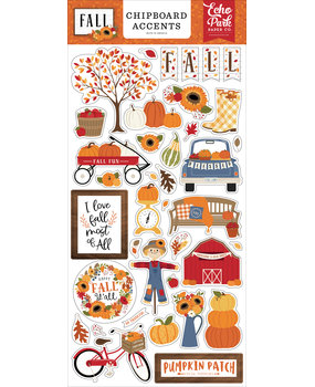 Echo Park Fall Chipboard Accents (FAL251021) (OUTLET)