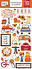Fall Chipboard Accents (FAL251021) (OUTLET)