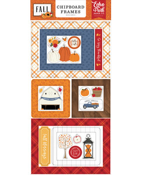 Echo Park Fall Chipboard Frames (FAL251065) (DISCONTINUED)