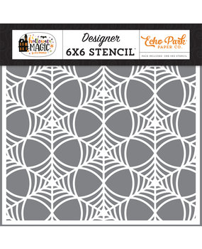 Echo Park Spooky Spiderweb Stencil (HMA249033) (OUTLET)