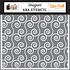 Spell Swirl Stencil (HMA249034) (DISCONTINUED)