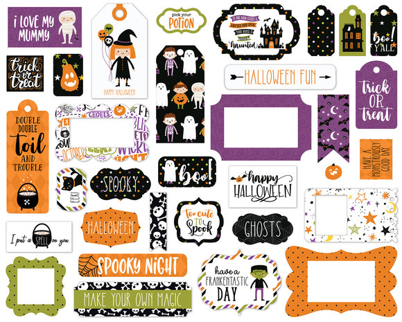 Echo Park Halloween Magic Frames & Tags (HMA249025) (OUTLET) Echo Park Halloween Magic Frames & Tags (HMA249025) (OUTLET)