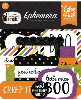 Echo Park Halloween Magic Ephemera (HMA249024) (DISCONTINUED)
