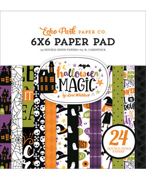 Echo Park Halloween Magic 6x6 Inch Paper Pad (HMA249023) (DISCONTINUED)