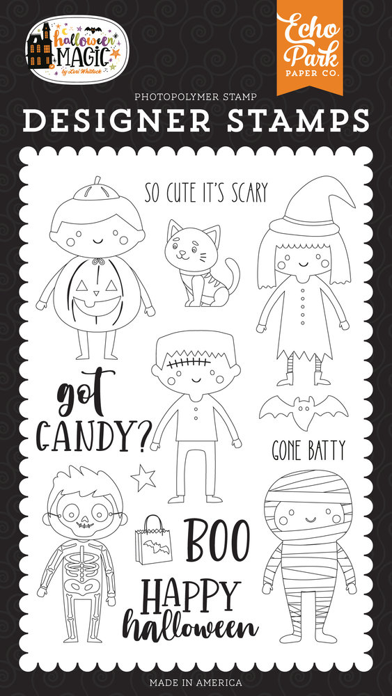 Echo Park Got Candy Clear Stamps (HMA249044) (DISCONTINUED)
