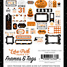 Echo Park Halloween Party Frames & Tags (HP250025) (OUTLET)