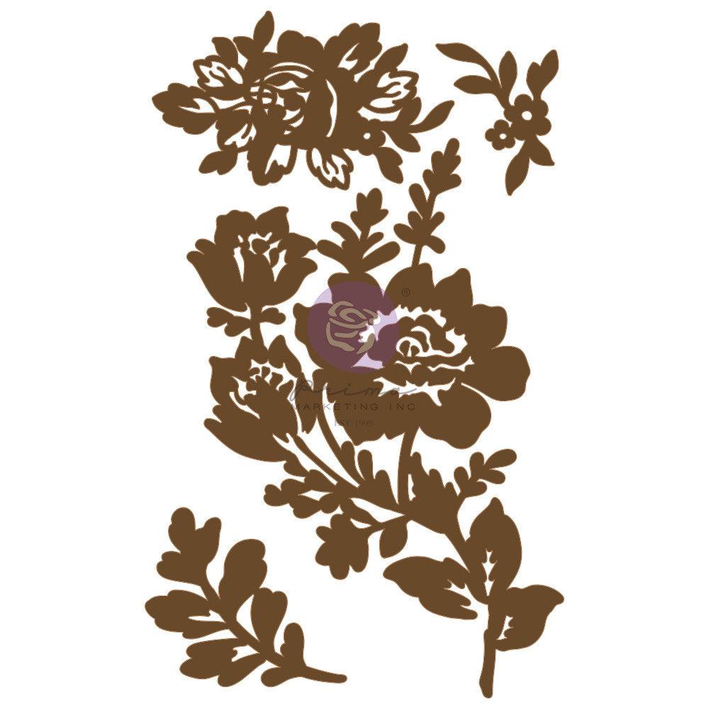 Prima Marketing Dainty Butwild Chipboard Diecut (4pcs) (653583) (DISCONTINUED) Prima Marketing Dainty Butwild Chipboard Diecut (4pcs) (653583) (DISCONTINUED)