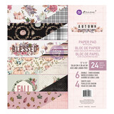 Prima Marketing Hello Pink Autumn 12x12 Inch Paper Pad (654238) (DISCONTINUED)