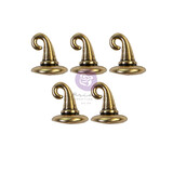 Prima Marketing Thirty-One Metal Embellishments Witch Hat (5pcs) (997359) (DISCONTINUED)