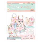 Stamperia Christmas Rose Clear Die Cuts (DFLDCP17) (OUTLET)