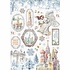 Rice Paper A4 Winter Tales Castle (6pcs) (DFSA4584) (DISCONTINUED)